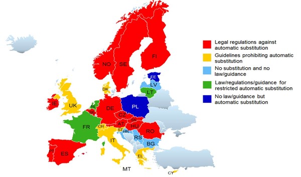La normativa sulla sostituibilità dei biosimilari in Europa